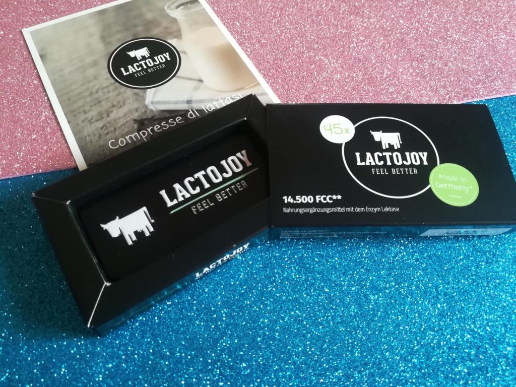 Lactojoy: Integratore alimentare di Lattasi per intolleranti al lattosio.