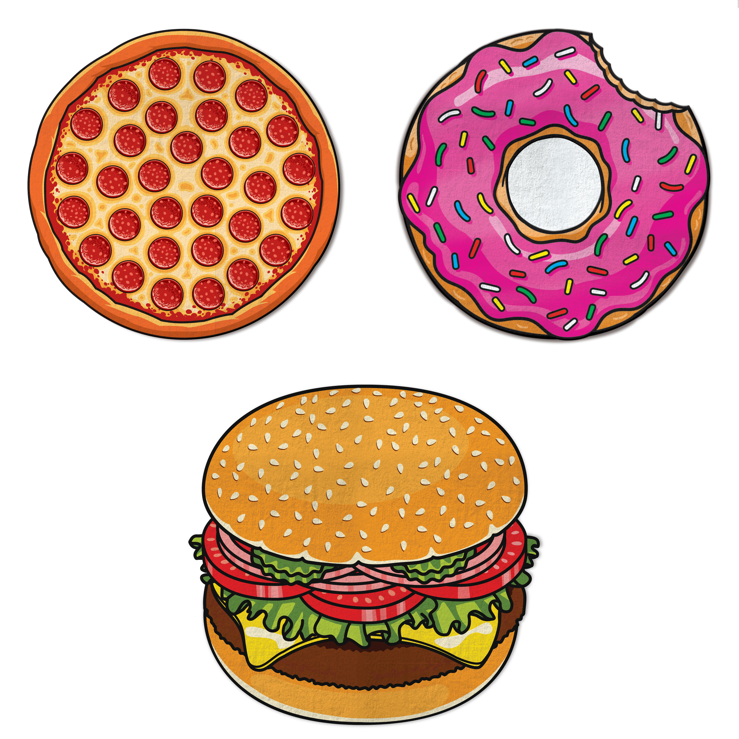 Бумажная еда картинки. Рисунки еды. Пончик пицца. Пицца рисунок. Нарисованная еда.