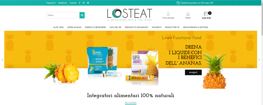 Losteat e-commerce