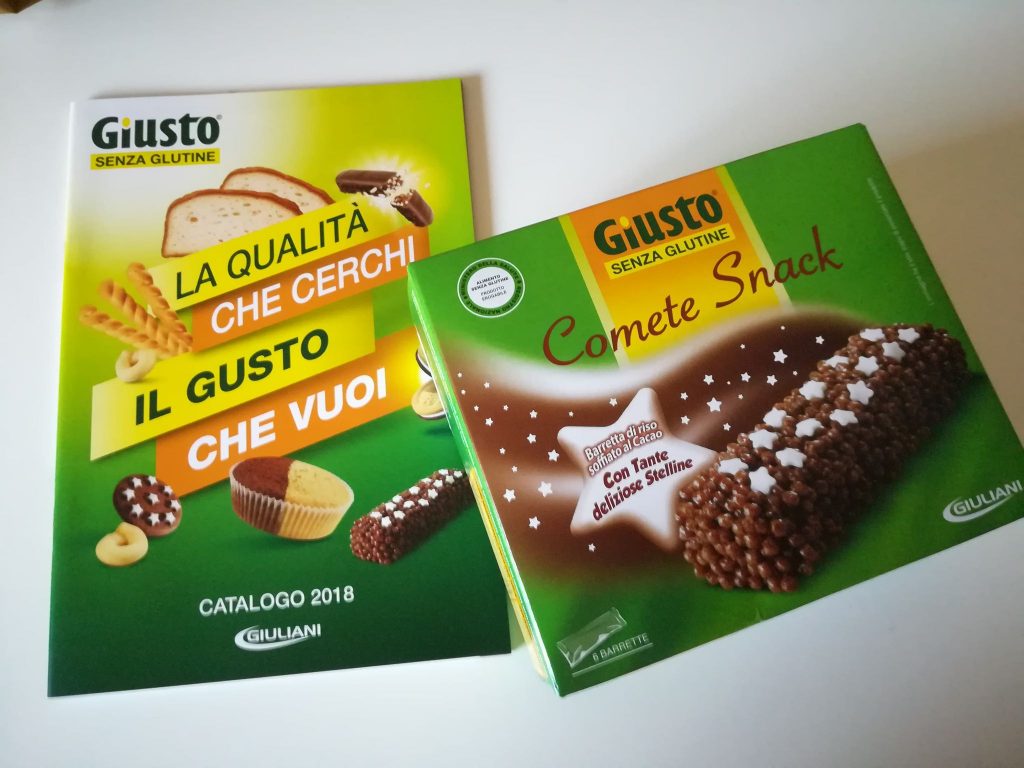 Comete snack Giusto Senza Glutine