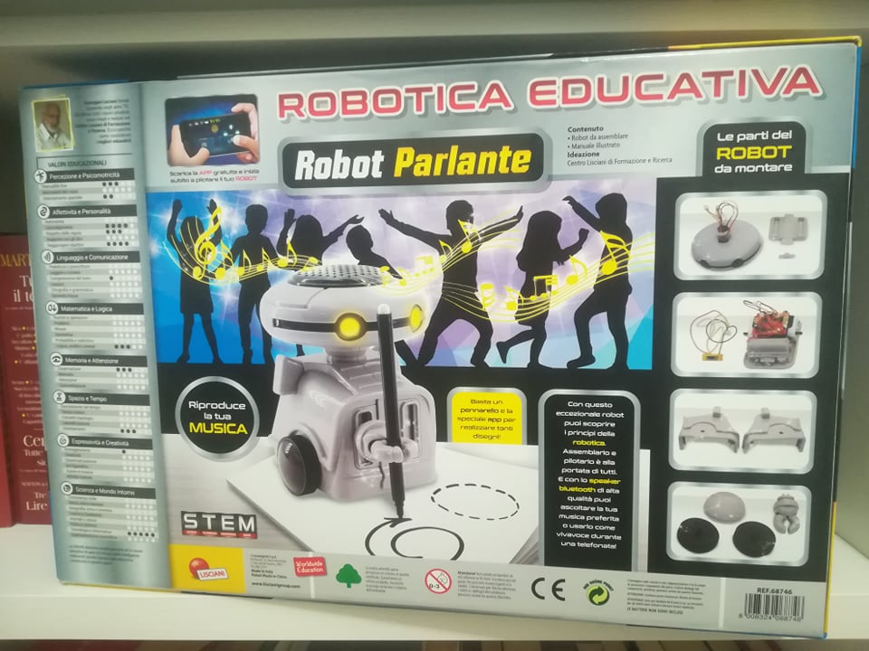 Meccanica e robotica per ragazzi - Robot parlante